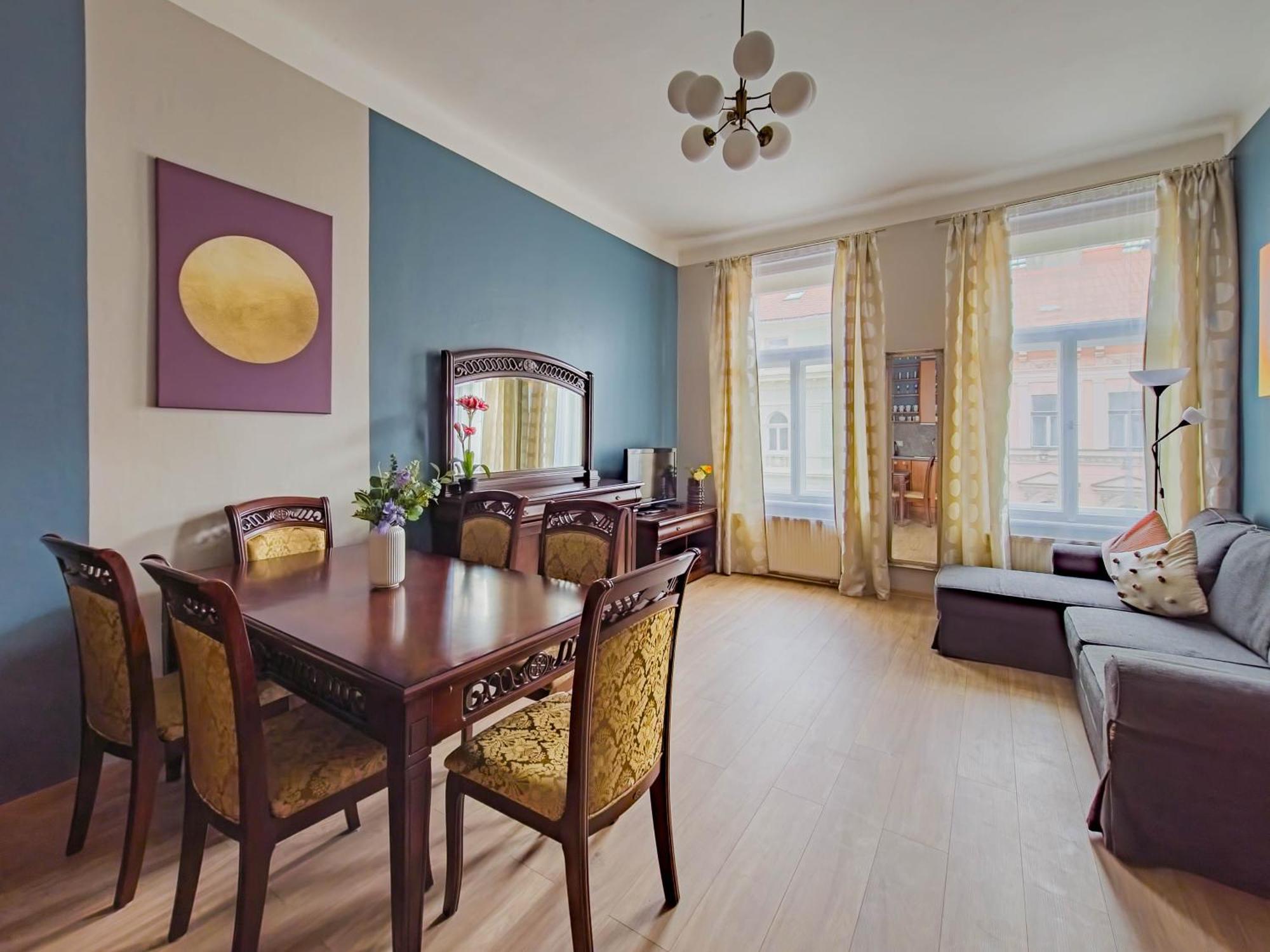 פראג Modern Cozy Apartment By Ruterra מראה חיצוני תמונה